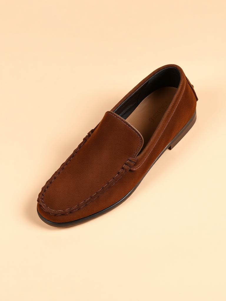 Mocassim Masculino em Camurça