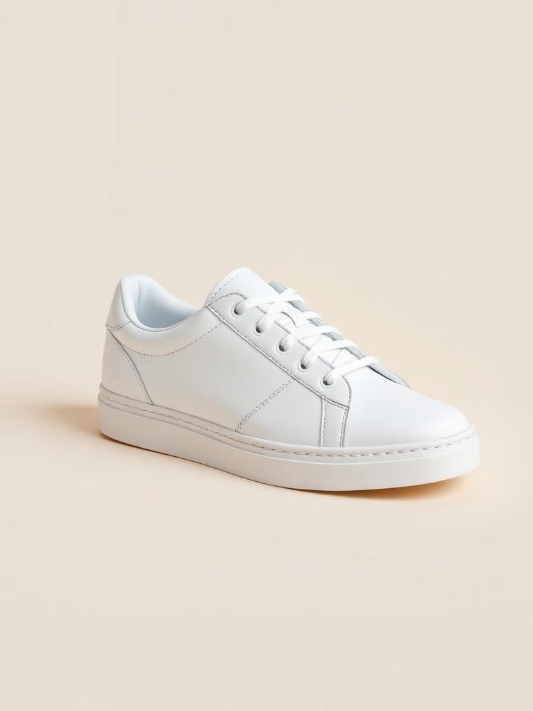 Sneaker Minimalista Masculino em Couro