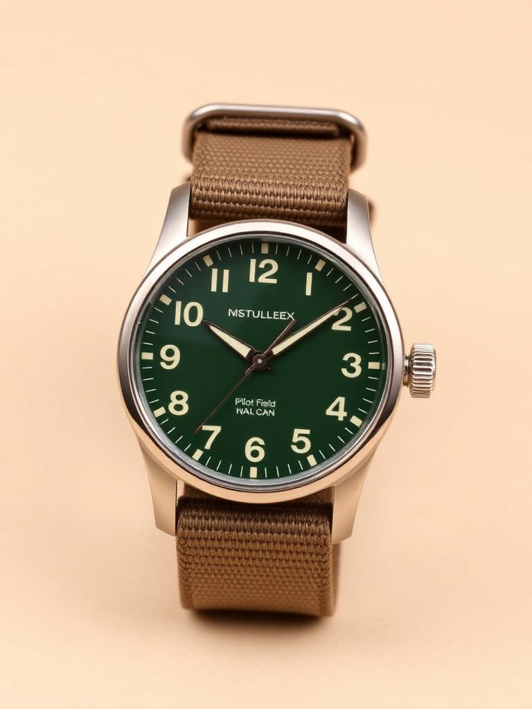 Relógio Pilot Field com Pulseira NATO